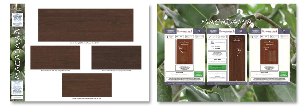 wood grain, wood grain macadamia, wood grain decoral system