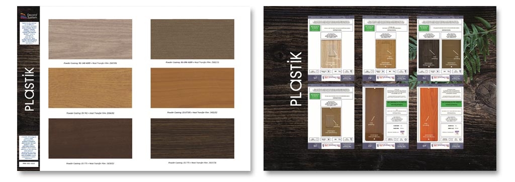 faux grain, white wood grain plastic, wood grain decoral system