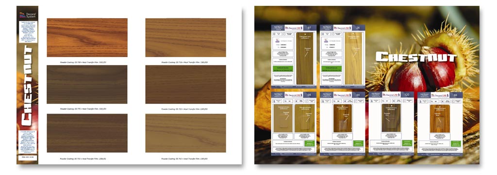 wood grain, wood grain chestnut, wood grain decoral system